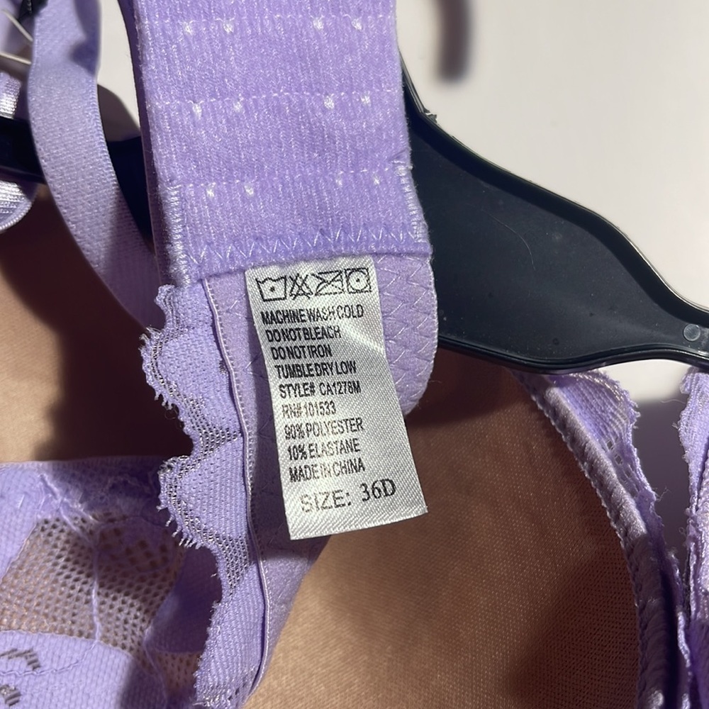 Carrie Amber Intimates Women’s Bras Bundle of 2 Size 36D - Picture 5 of 7